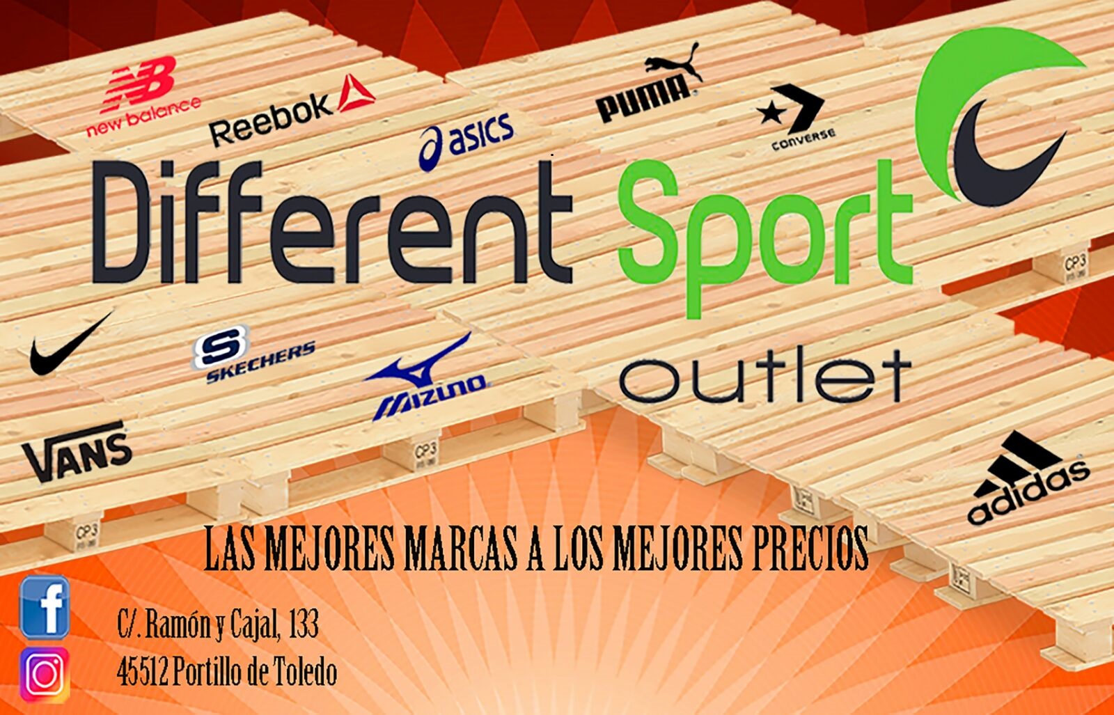 Outlet Different Sport